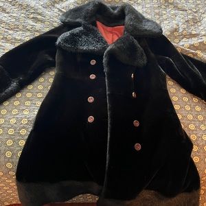 Beautiful vintage lined faux fur coat